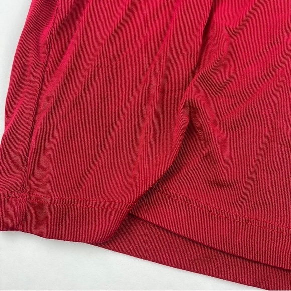 Slinky Brand Blouse Womens 2X Red Flare Sleeve - Picture 8 of 8